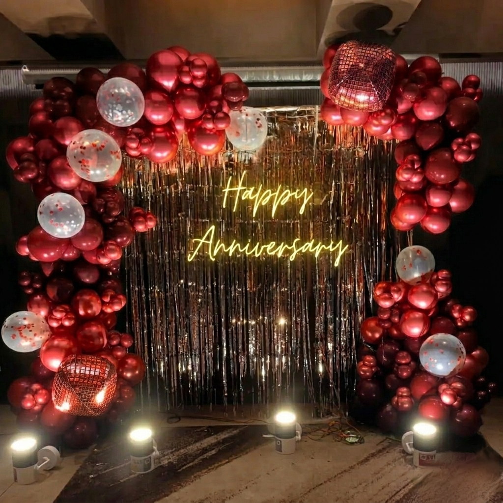 PASTLE PARADISE decoration setup in Mumbai