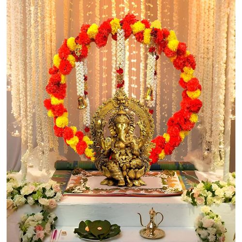 Gujnn decoration setup in Mumbai