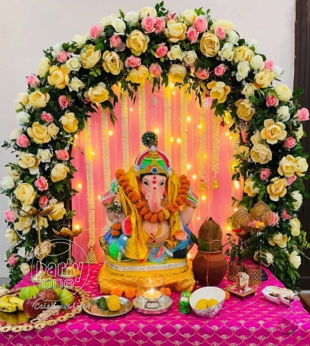 Gujjn decoration setup in Mumbai